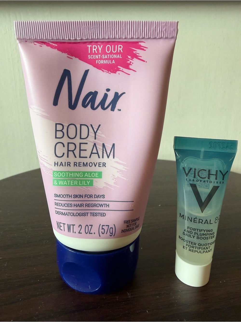 🌼 4/$13 - New 2 piece skincare products (Vichy & Nair)